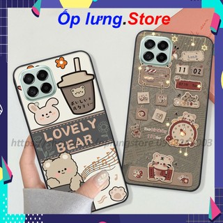 Ốp Samsung M33 / M53 / M32 / M62 bộ hình bear lovely,merry christmas,space,mill tea cute