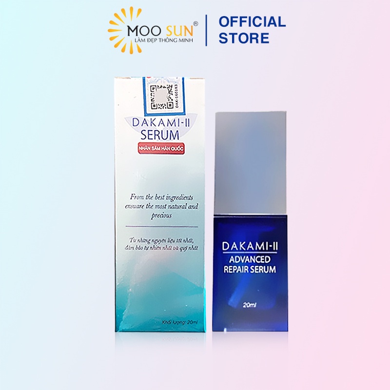 Serum Dakami II Dưỡng Trắng Da Mờ Thâm Phục Hồi Da 20ml