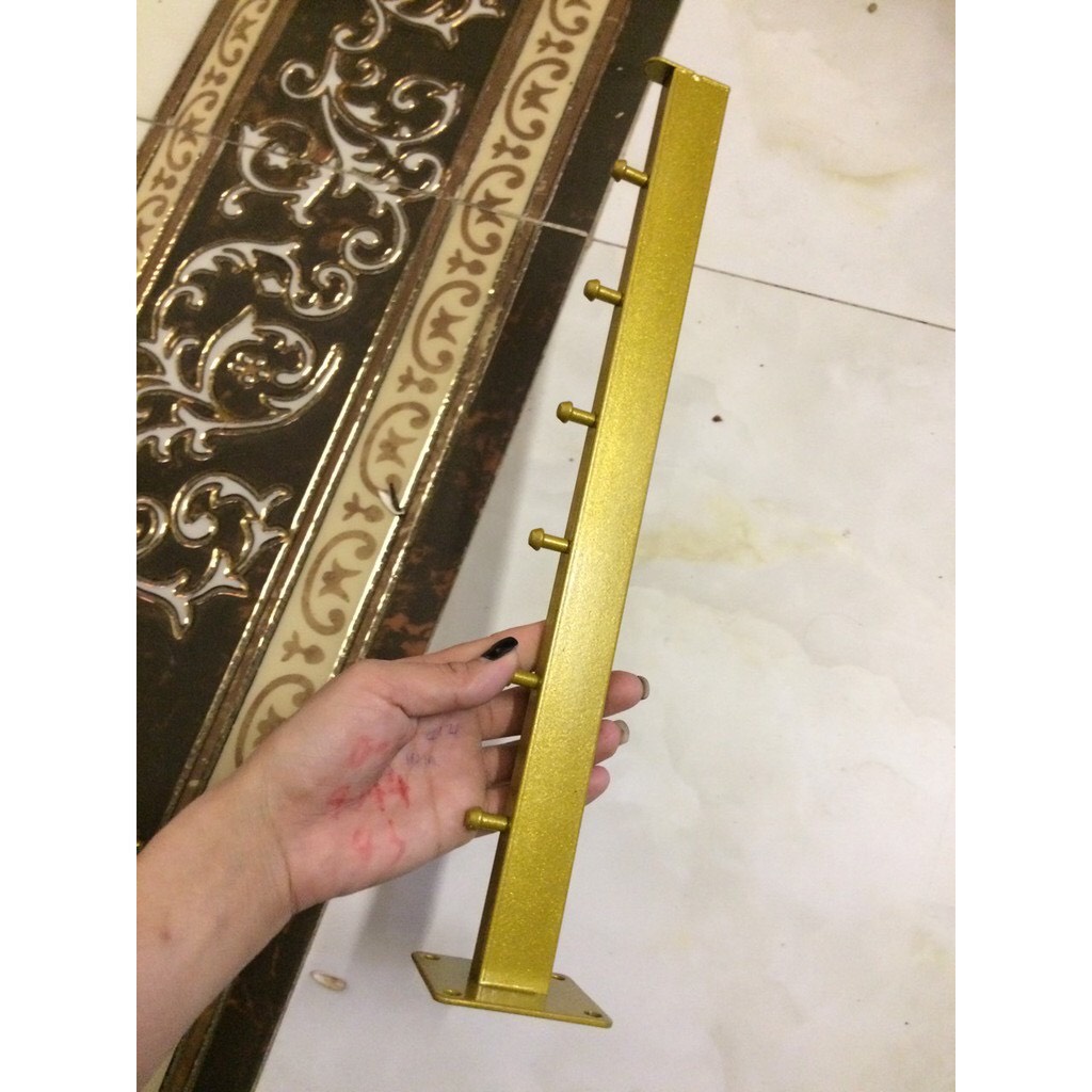 Móc treo quần áo gắn tường và cài thanh inox, loại hộp mẫu 5 bi, 7bi, 9 bi, giá, kệ treo quần áo cho shop thời trang