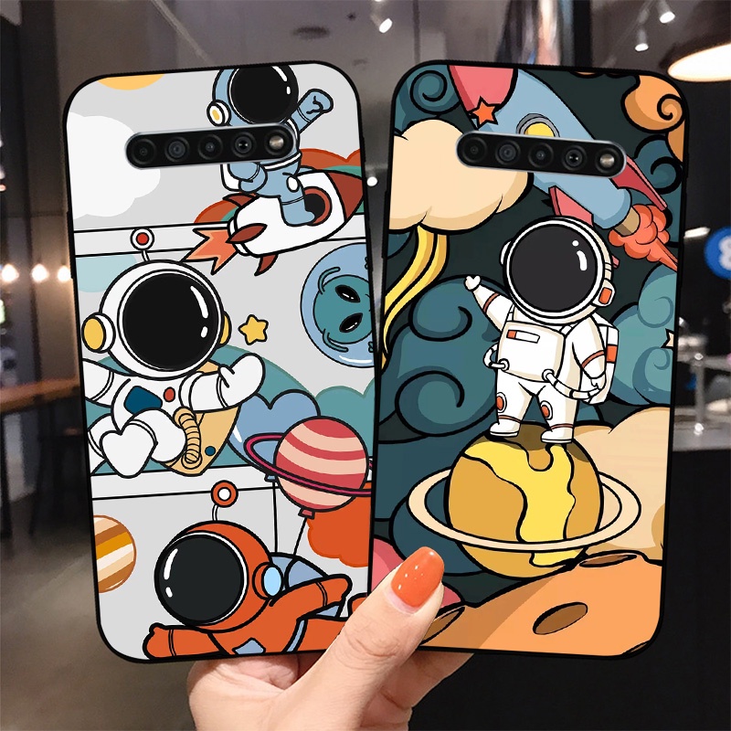 Ốp Điện Thoại Họa Tiết Phi Hành Gia Cho LG V60 ThinQ 5G