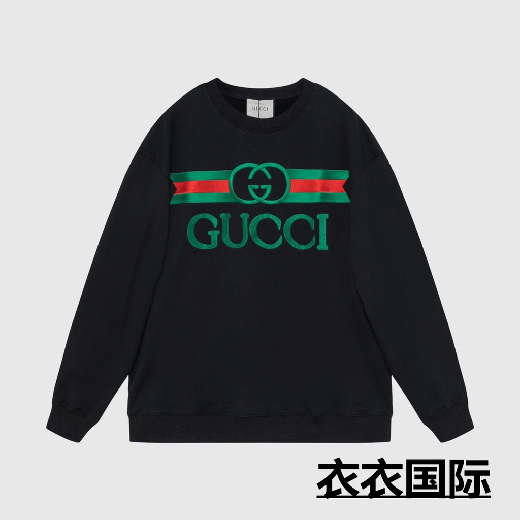 Áo Sweater Tay Dài Cổ Tròn Dáng Rộng In Logo Cổ Điển Thời Trang Cho Nam Và Nữ