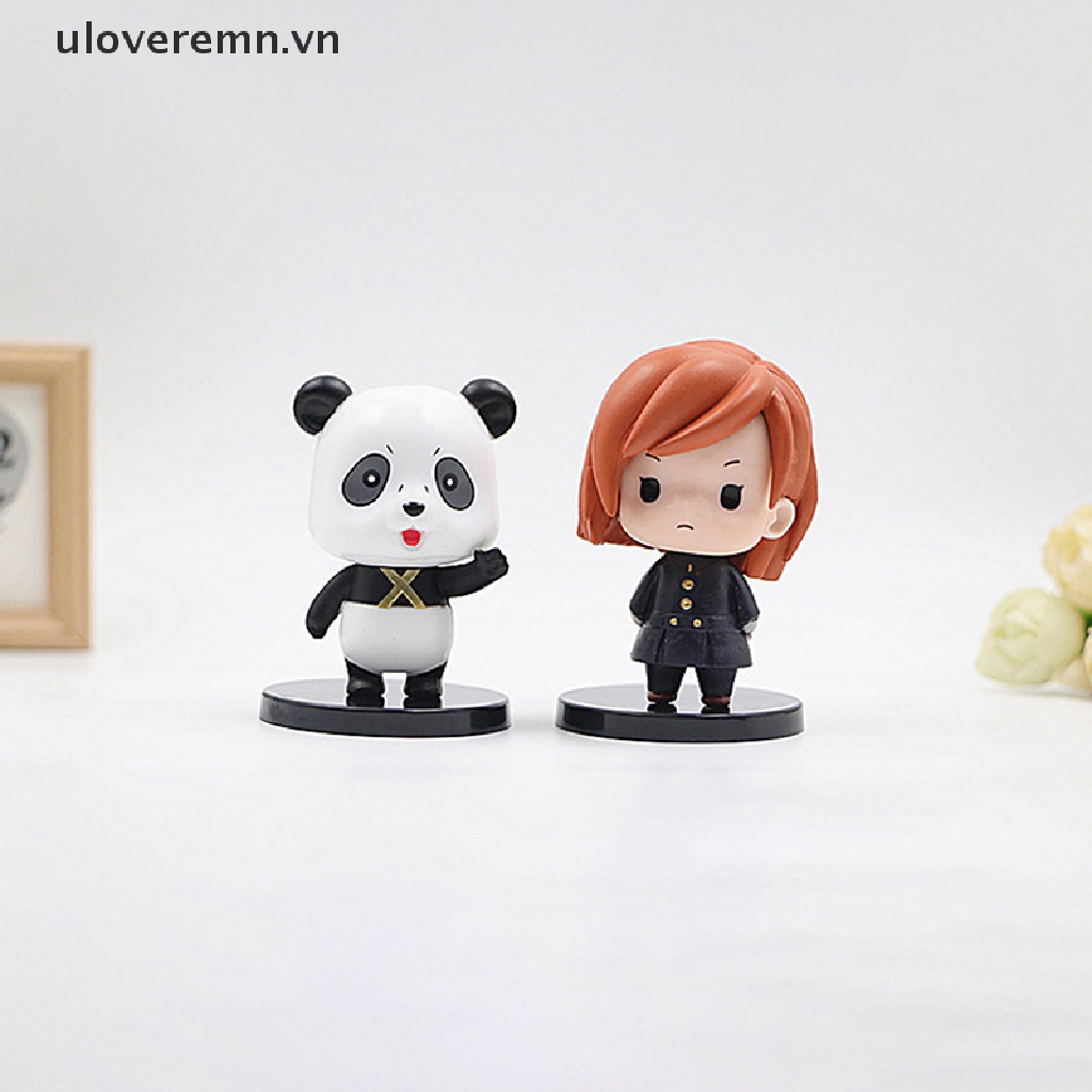 Bộ 8 Mô Hình Nhân Vật Hoạt Hình Anime Bằng PVC