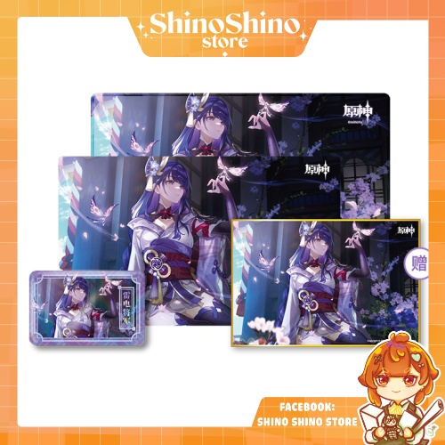 Sản phẩm sưu tầm triển lãm raiden shogun chính hãng genshin impact official