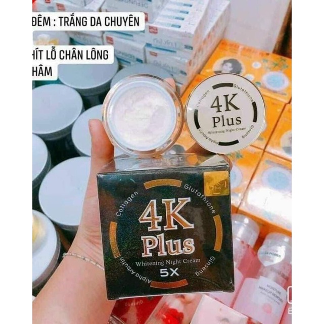 Kem 4k Plus Thái Lan Dưỡng Trắng Da Giảm Thâm Nám Hiệu Quả