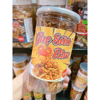 GHẸ SỮA RIM GIÒN LOẠI 1 LON 250.Gram - Đặc Sản Đầm Sen