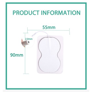 Set 10 / 20 Miếng Dán Điện Cực Cho Máy Massage Châm Cứu