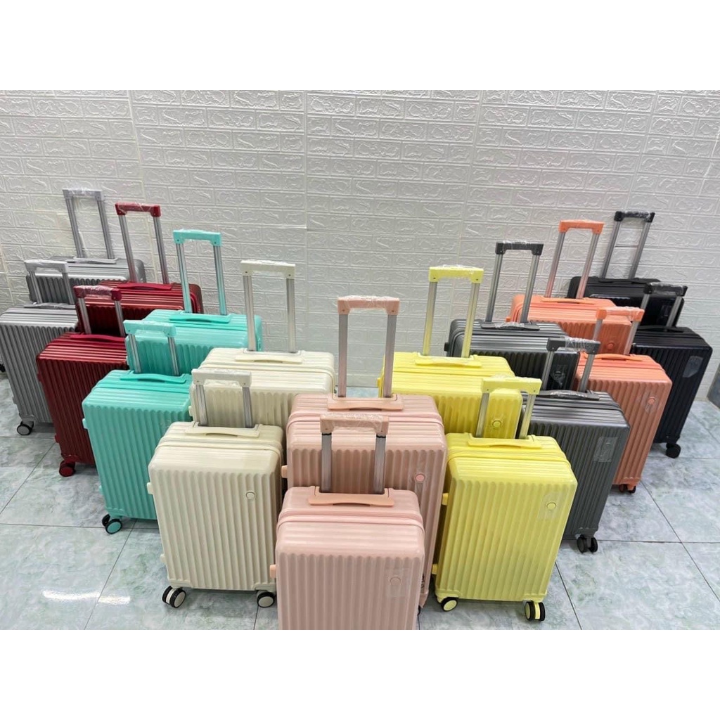 Vali kéo du lịch DÂY KÉO CHỐNG BỂ VỠ- CHỐNG RẠCH MÓC- CHỐNG XƯỚC SIZE20/24/29 (BH 5N)