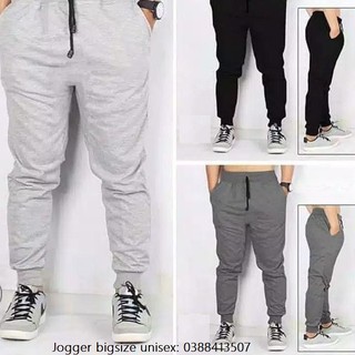 40KG-105KG QUẦN JOGGER THỂ THAO NAM THUN DA CÁ BIGSIZE