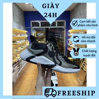 Giày Alpha 2020 Đen đế trắng Full Box Bill