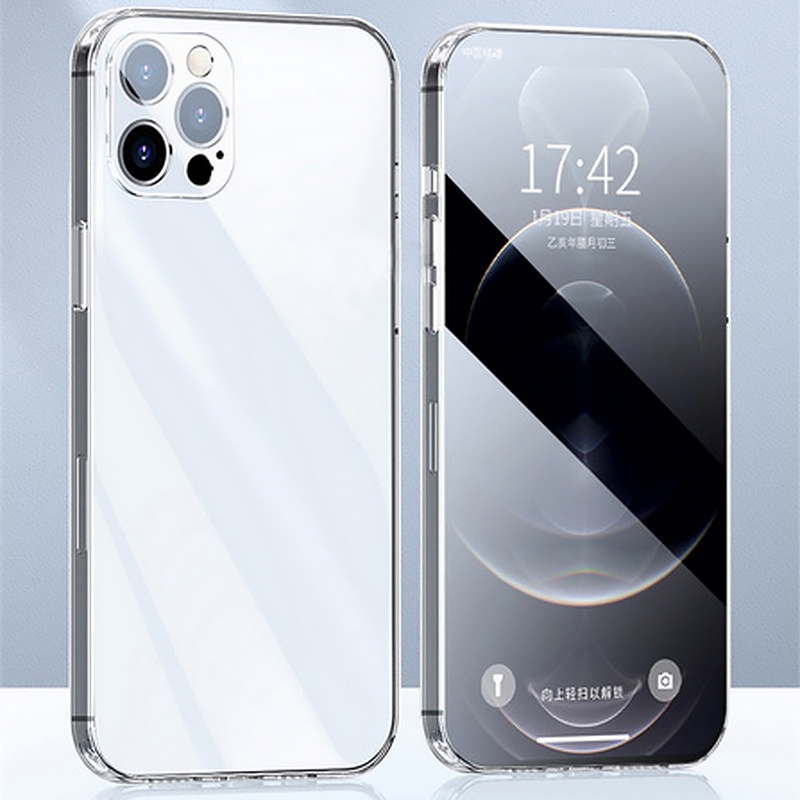 Ốp Điện Thoại Mềm Trong Suốt Chống Sốc Cho iPhone 14 13 12 11 Pro Max XS XR 8 7 Plus + SE 2020