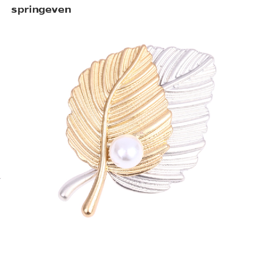 Ghim Cài Áo Kim Loại Hình Lá Phong Thời Trang Vintage