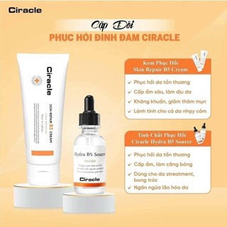 Cấp ẩm hồi phục da Ciracle B5 Serum/Cream