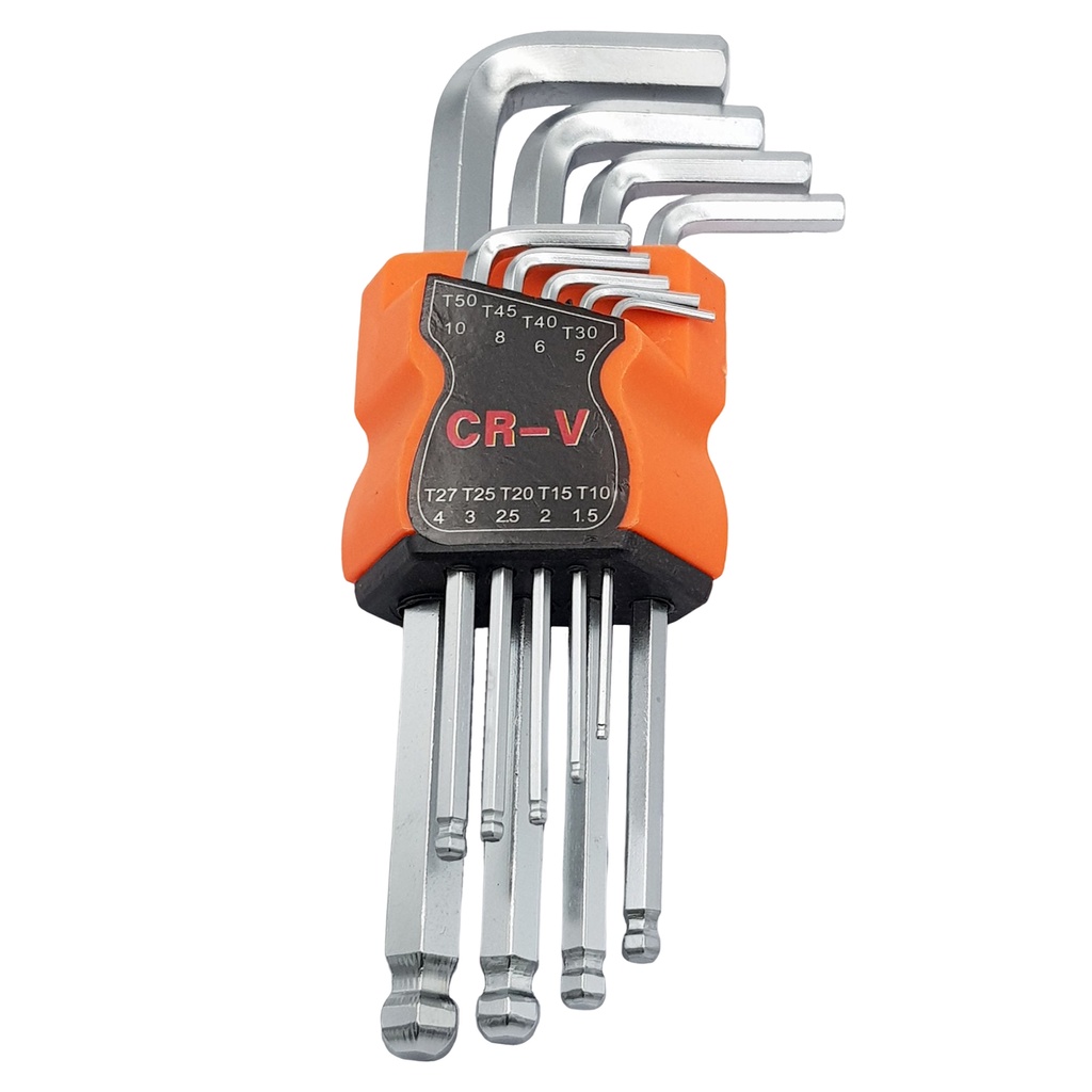 Bộ lục giác 9 cây 1.5-10mm