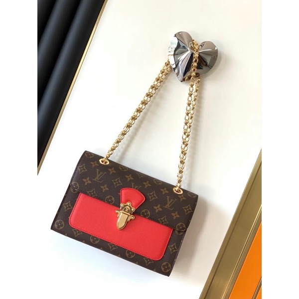 Túi xách đeo chéo LV Victoire bản super fullbox size 27cm