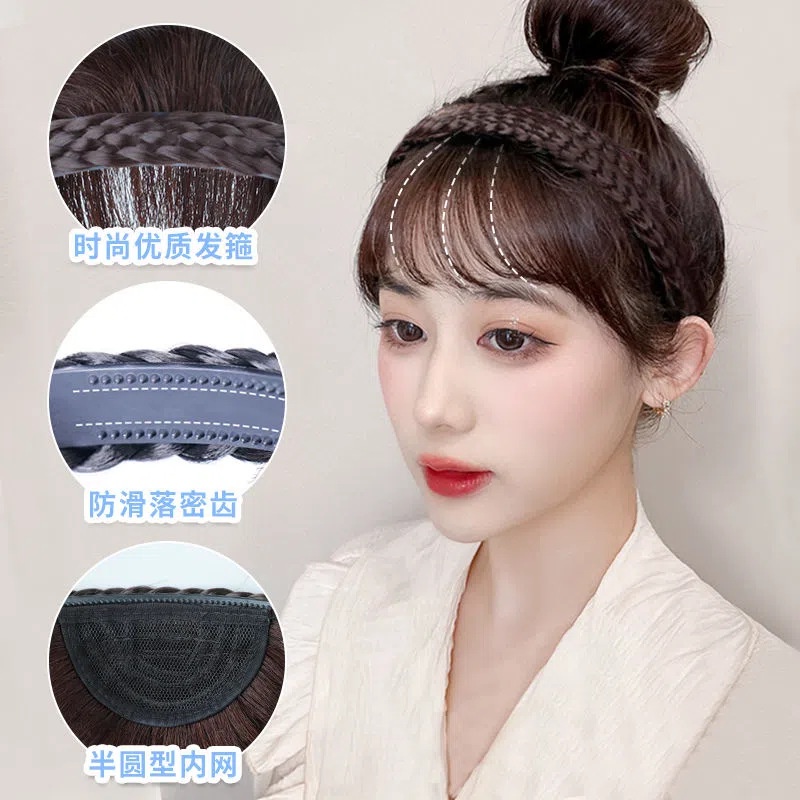 Bờm mái thưa hàng đẹp không lộ phím bấm