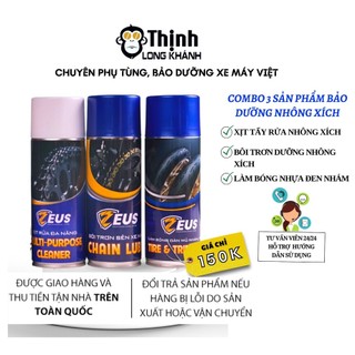 Dưỡng sên, Tẩy sên và Phục hồi nhựa nhá [𝐂𝐎𝐌𝐁𝐎] 3 chai Sprayking hoặc EUS💥💥💥