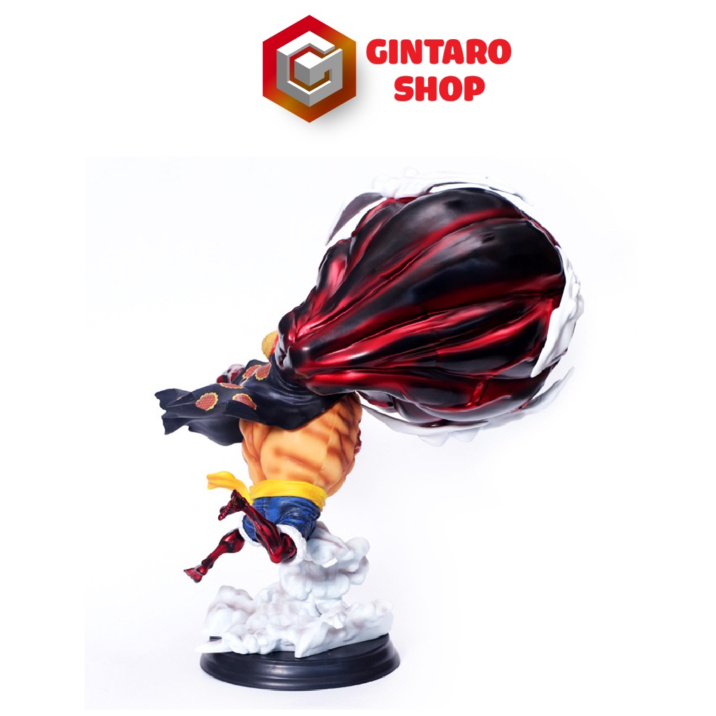 Mô hình Luffy Gear 4 phiên bản tay siêu to cực kỳ chi tiết, Mô hình One Piece Luffy Gear 4 siêu to cao 32cm Full Box