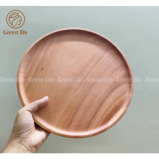 Đĩa gỗ Xà Cừ tròn size lớn