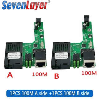 Bảng Mạch Chuyển Đổi Htb 3100 Pcb 1sc 1rj45 Đơn Giản 10/100m