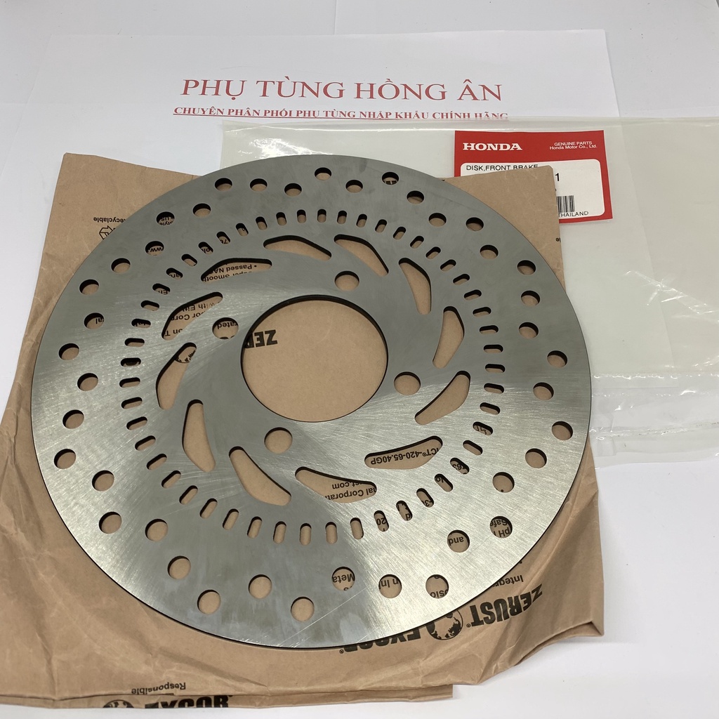 Dĩa thắng  trước Vario 160, Click 160 ABS nhập khẩu chính hãng Honda Thailand - PT HỒNG ÂN