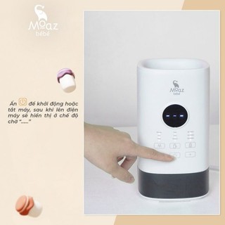 Máy hâm sữa thông minh siêu tốc moaz bébé mb-033