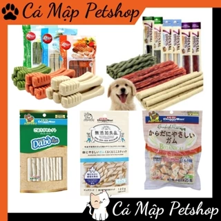 Xương gặm cho chó, Bánh thưởng cho chó, Xương gặm giúp sạch răng, thơm miệng bổ sung canxi