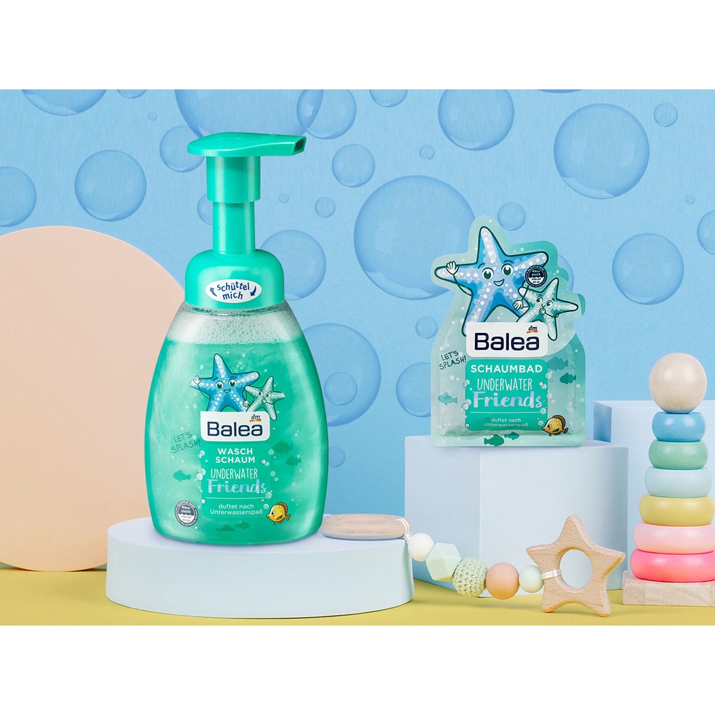 Bọt rửa mặt & rửa tay dành cho bé và người lớn có da nhạy cảm- hàng Đức