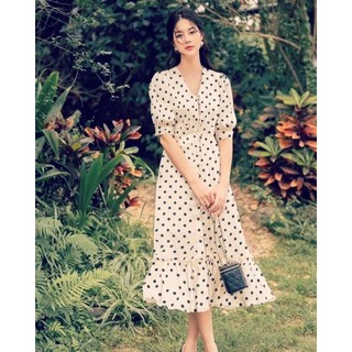 Đầm kiểu nữ chấm bi ✨