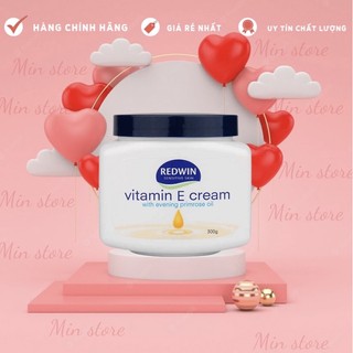 Kem dưỡng mềm mại da Vitamin E Redwin 300g của Úc