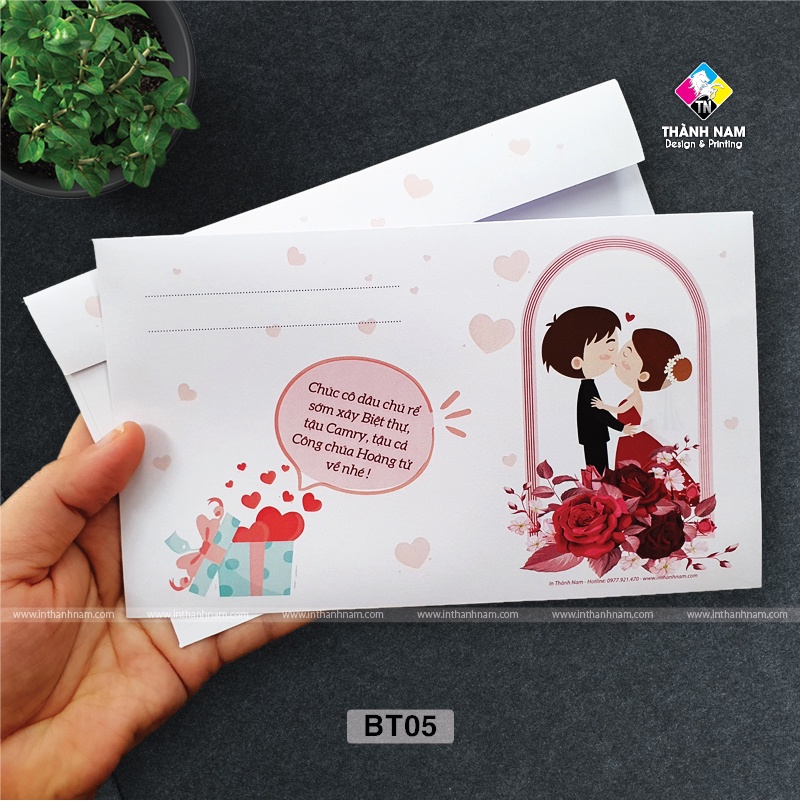 Phong bì mừng đám cưới