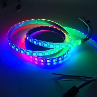 Đèn led dây dài 1-5m ws2812b 74 pixels smart 5050 rgb 5050 rgb ws2812 ic ip30 / ip65 / ip67 dc5v