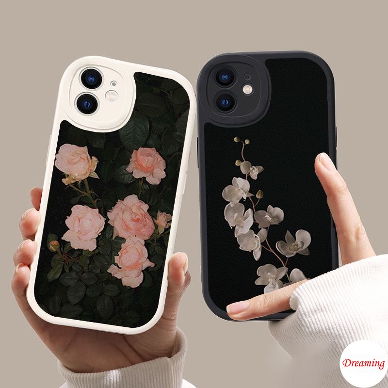 Ốp Điện Thoại Mềm In Hình Hoa Cho vivo y02t y22s y27 y36 y35 y53s y51 y31 y75 y78 y16 y15s y15a y20 y12s y30 y50 y21 y21s