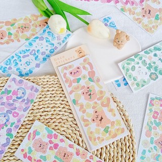 Tấm Sticker Laser Lấp Lánh Dễ Thương