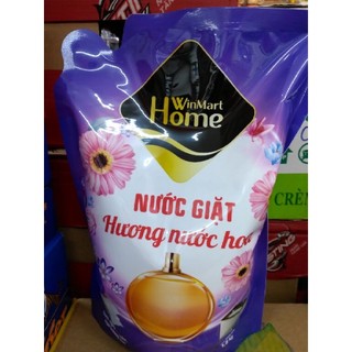Nước giặt Winmart Home hương nước hoa cửa trên gói 1.8L