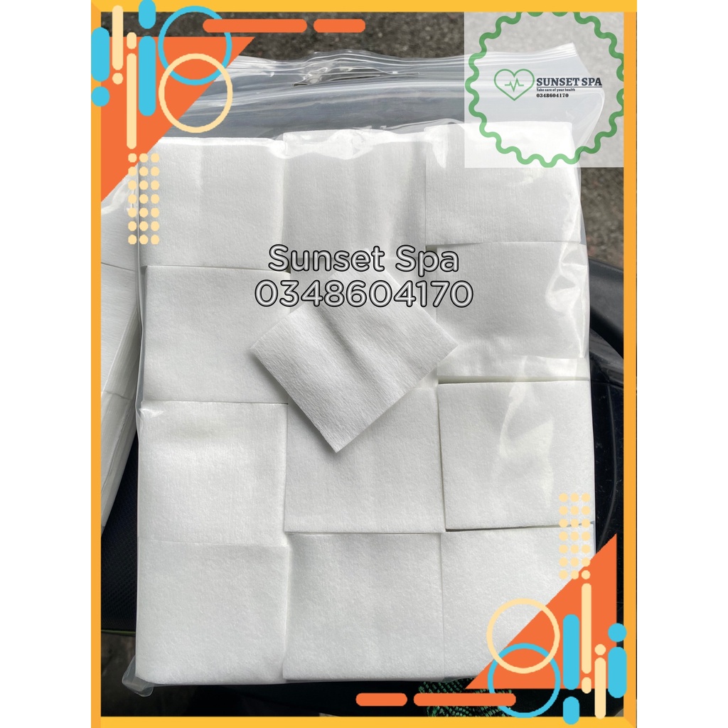 Bông Cắt Sẵn  Kích Thước 7x6 cm - Khăn Bông Vải Đa Năng Cắt Sẵn