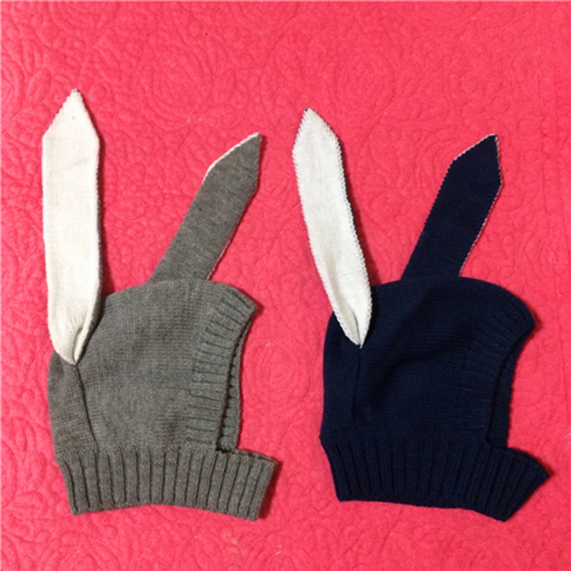 Mũ Len Tai Thỏ Dễ Thương Cho Bé