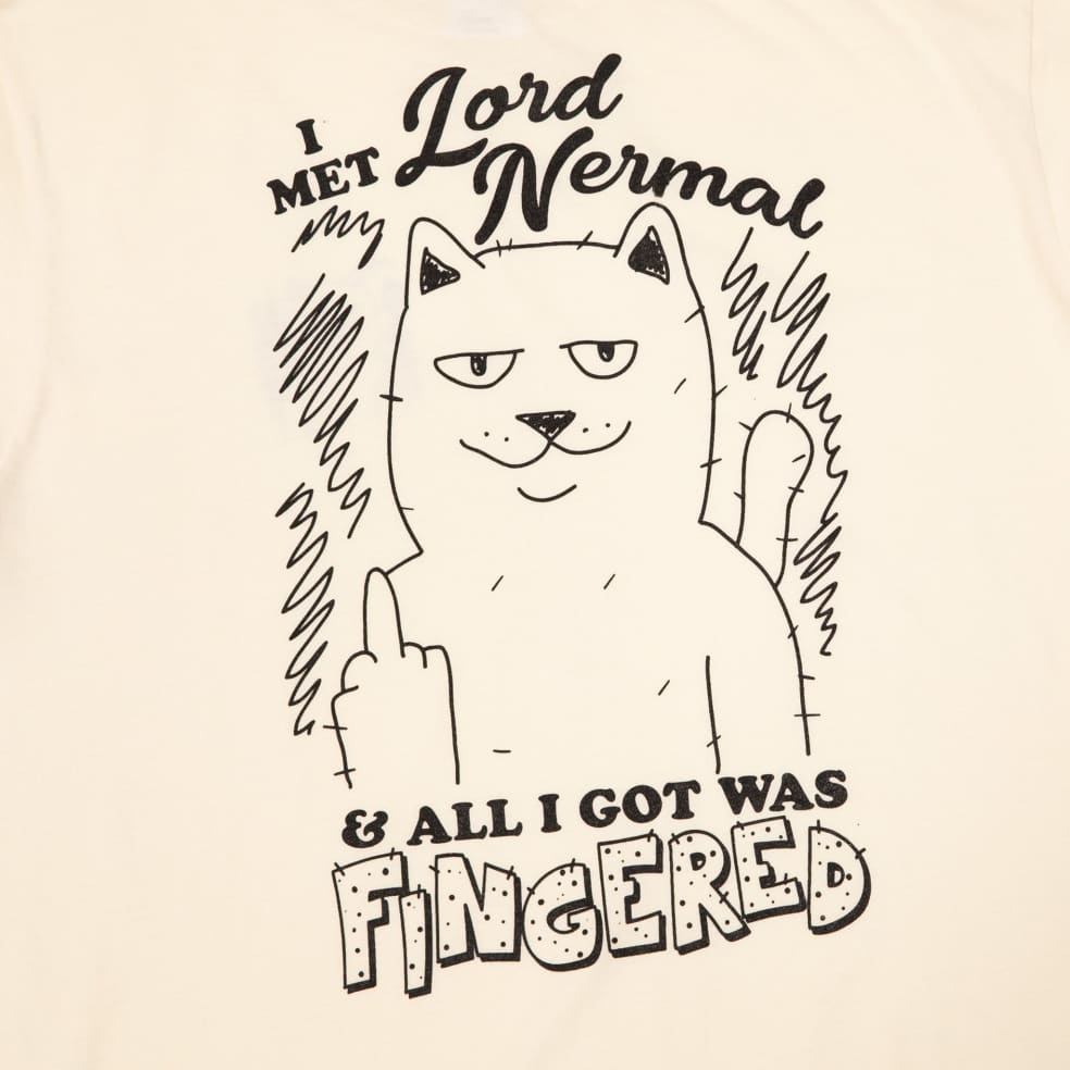 Ripndip Áo Thun Tay Ngắn In Hình Chú Mèo Vui Nhộn Cho Cặp Đôi