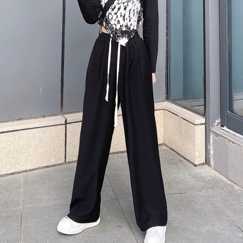 NRVP Quần Thể Thao Dài Dáng Rộng Phong Cách Thời Trang Hàn Quốc