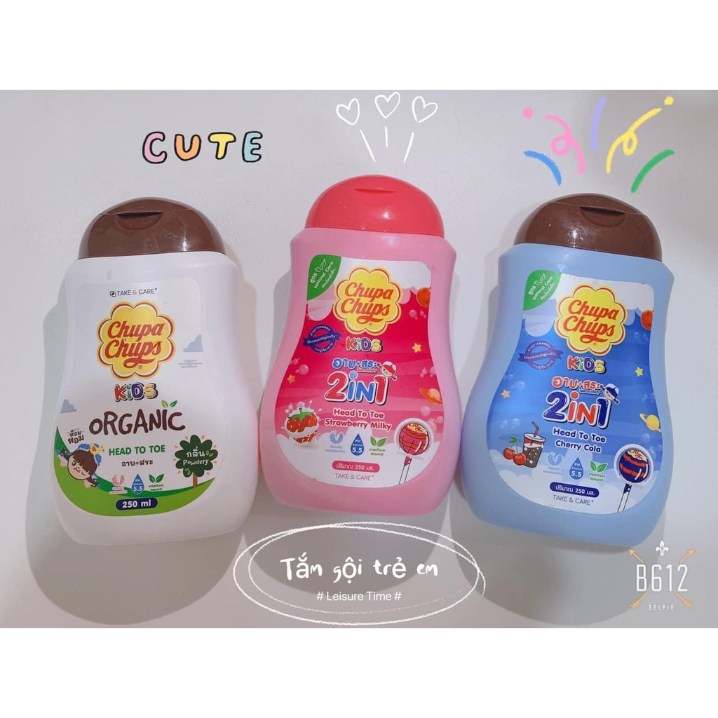 Sữa tắm cho bé Chupa Chups 250ml