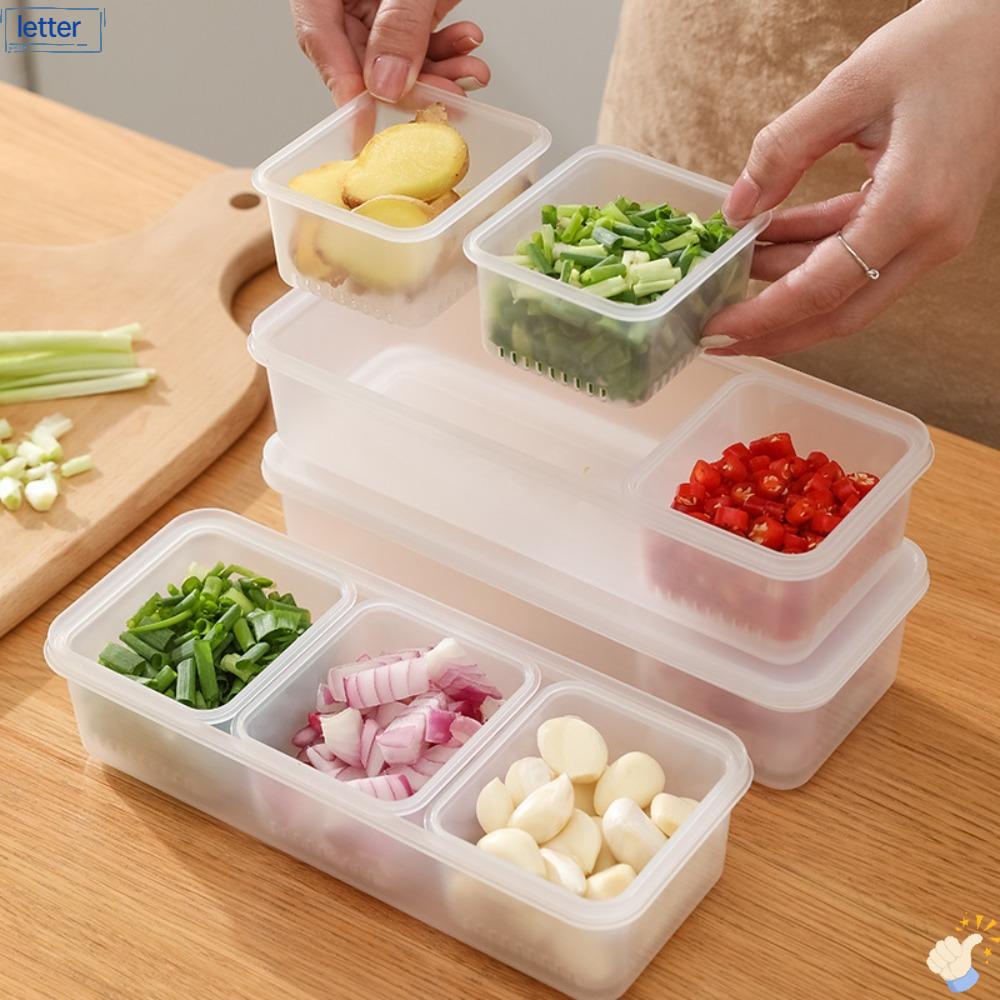 Hộp Đựng Tỏi Tươi Đa Năng Có Nắp Đậy Dùng Cho Tủ Lạnh Nhà Bếp