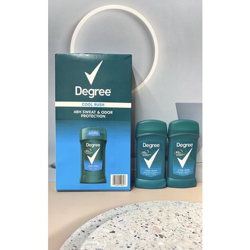 Lăn Khử Mùi Nam Dạng Sáp Degree Men 48h Cool Rush 76g