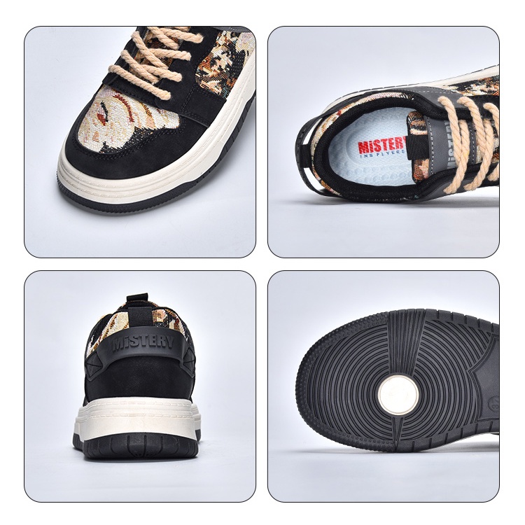 Mistery GiàY Thể Thao Nữ Mẫu Tranh Sơn Dầu Dễ Thương MIS-647