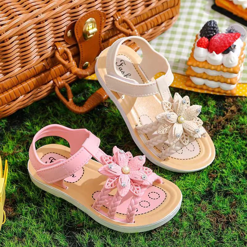 Xăng đan Đế Mềm Chống Trượt Thời Trang Mùa Hè Cho Bé Gái Từ 1 Đến 2-3 - 4-5 Đến 6 Đến 7 Đến 8-9 - 10 Tuổi