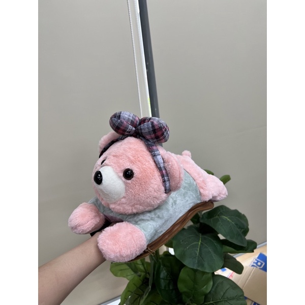 Túi sưởi gấu bông dễ thương , túi chườm nóng cắm điện an toàn