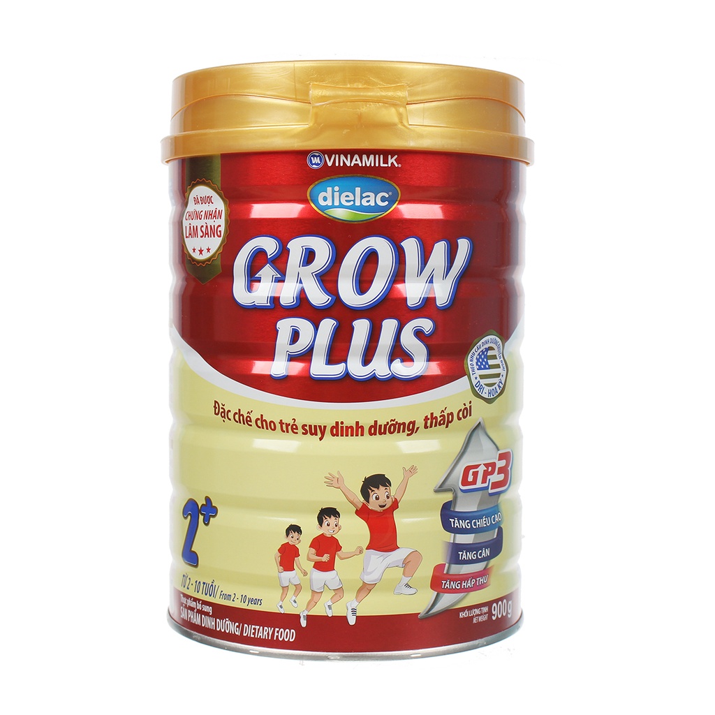 Sữa Vinamilk Dielac Grow plus 2+ 900g