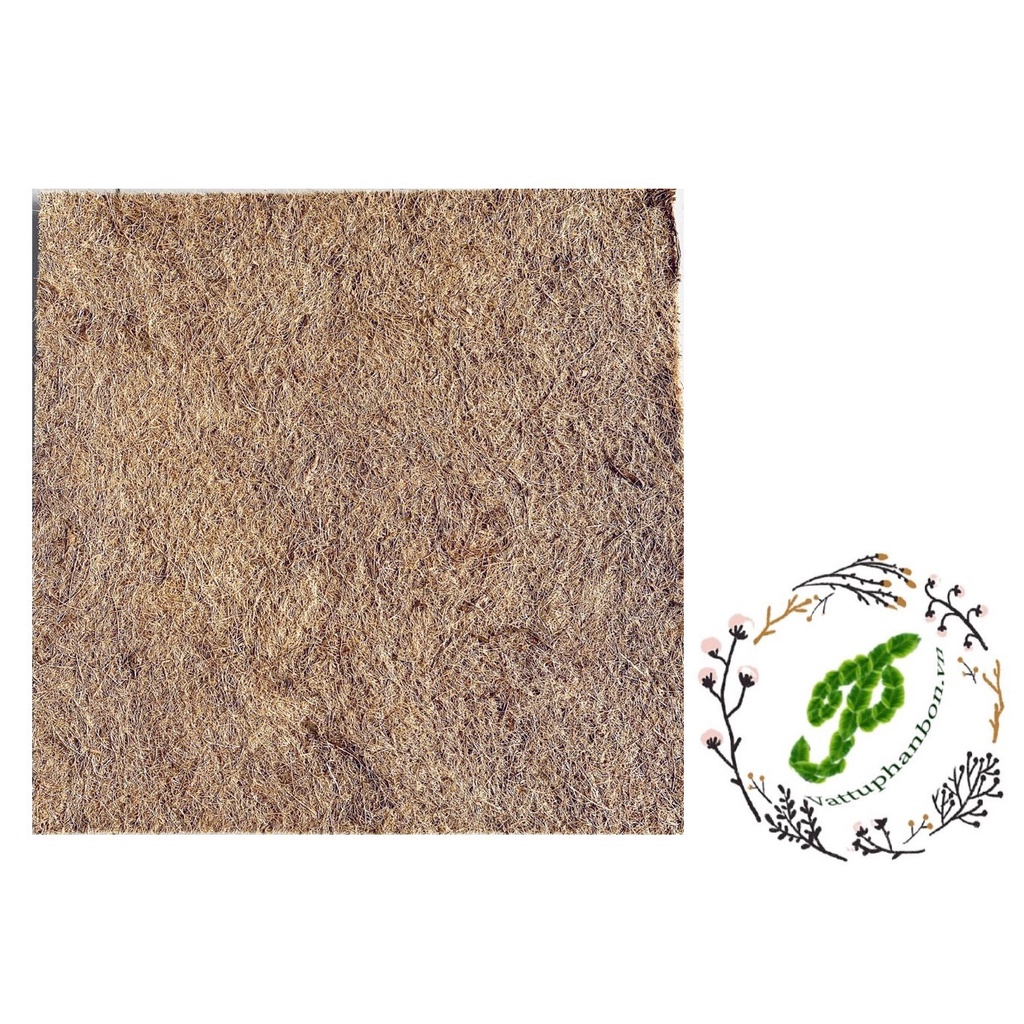 Thảm sơ dừa dày 40x40cm - #965#