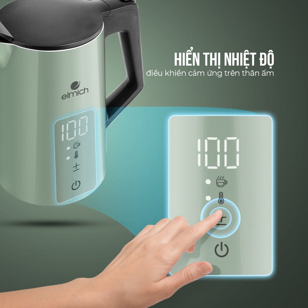 Ấm đun siêu tốc Elmich 1,7L KEE-3856G