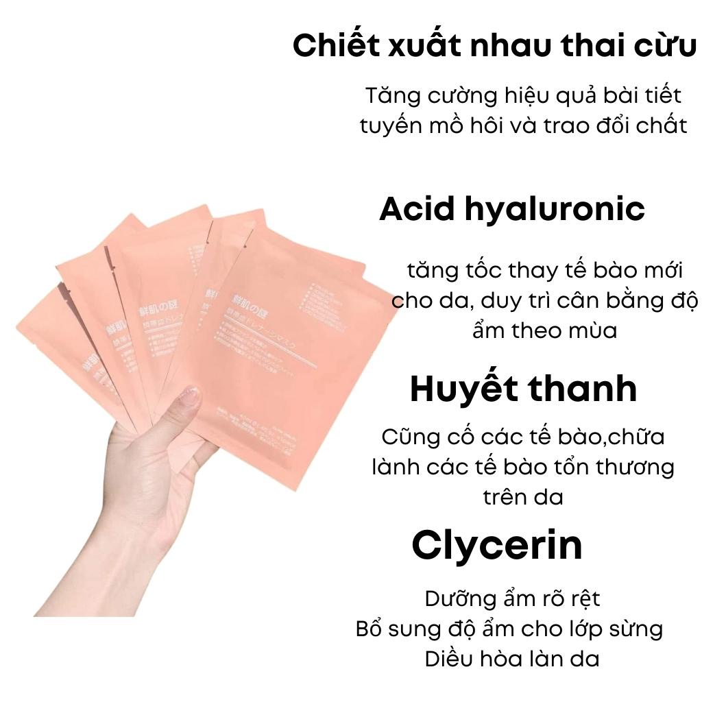 Mặt nạ nhau thai cừu tế bào gốc ⚡️Cam kết chính hãng⚡️giúp da mịn màng và căng bóng