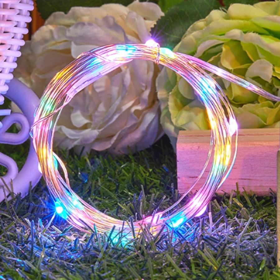Dây đèn led trang trí fairylight đom đóm, dài 3m có 4 màu