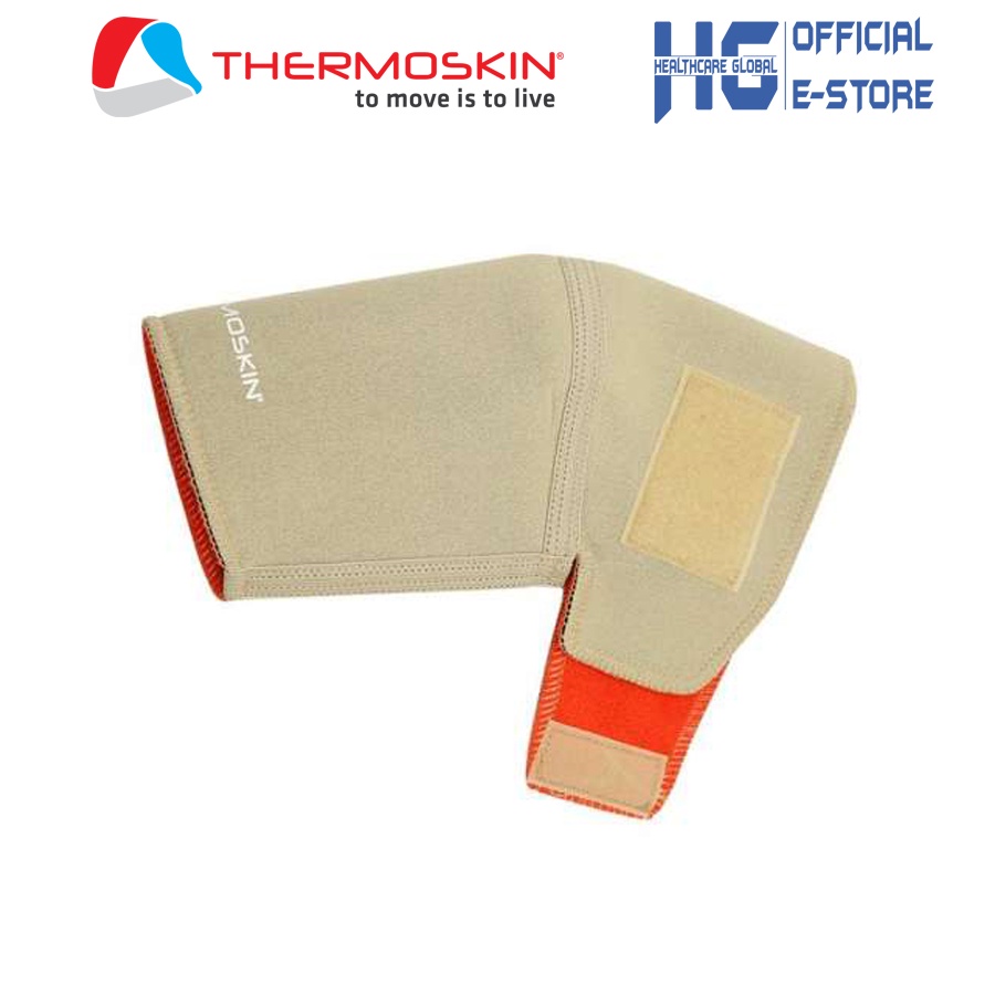 Băng nẹp khớp khuỷu tay THERMOSKIN giúp nén cơ toàn bộ vùng trên, dưới khuỷu tay khi chơi thể thao vận động tay mạnh